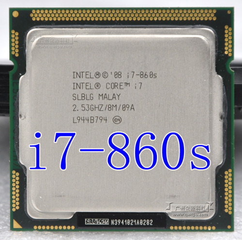 Processore intel core - processore, i7-860s