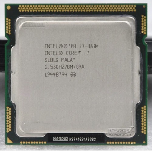 Processore intel core 860s - intel,